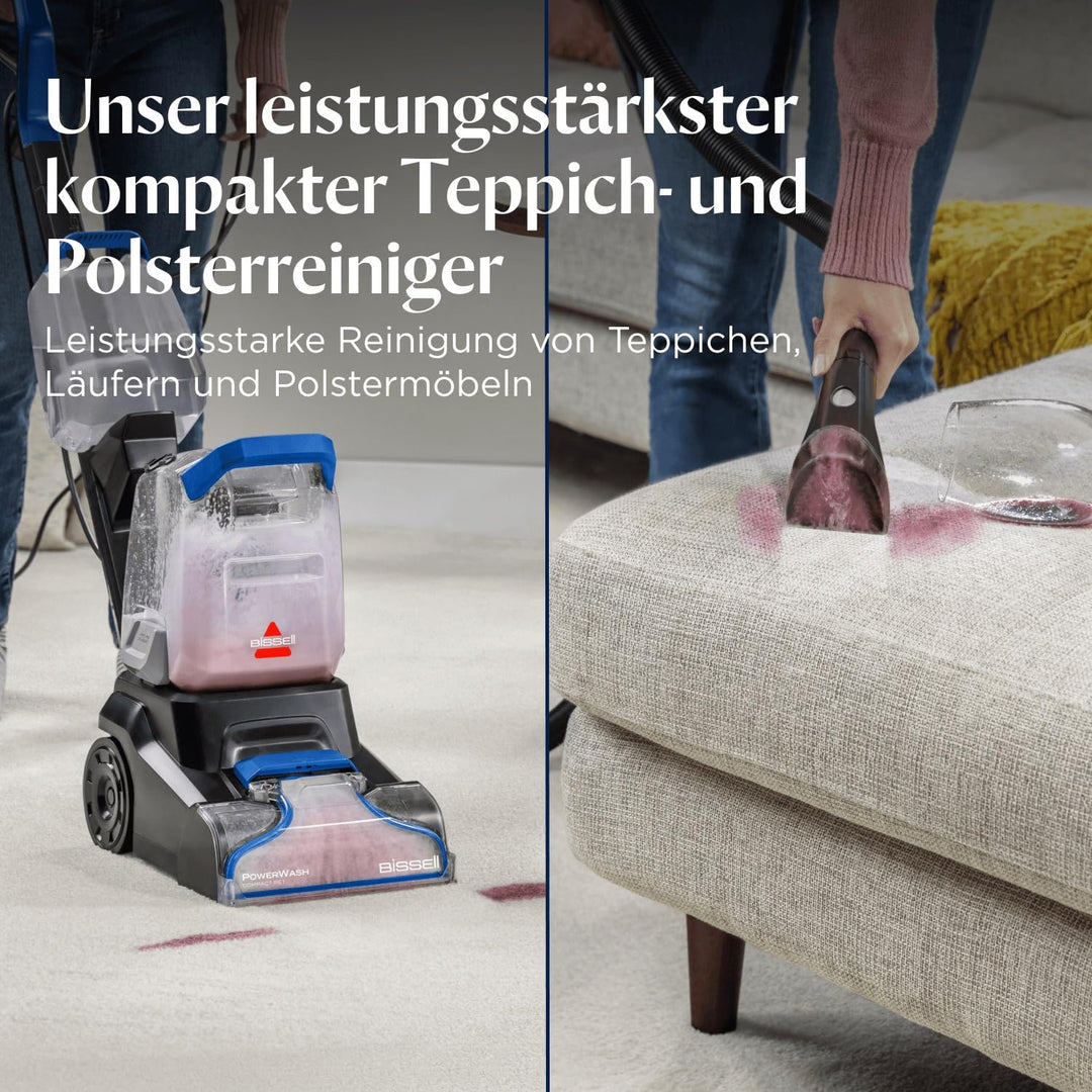 Teppich- &amp; Polsterreiniger 600W kompakt für Haustiere 4-reihige Bürste - Bild 3