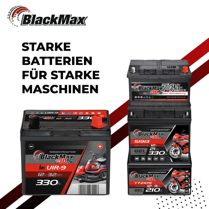Rasentraktor Batterie 12V 35Ah 350A AGM Pluspol Links wartungsfrei - Bild 7