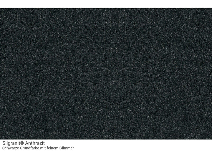 Granitspüle Einbau SILGRANIT Anthrazit 6 S mit Zusatzbecken - Bild 2