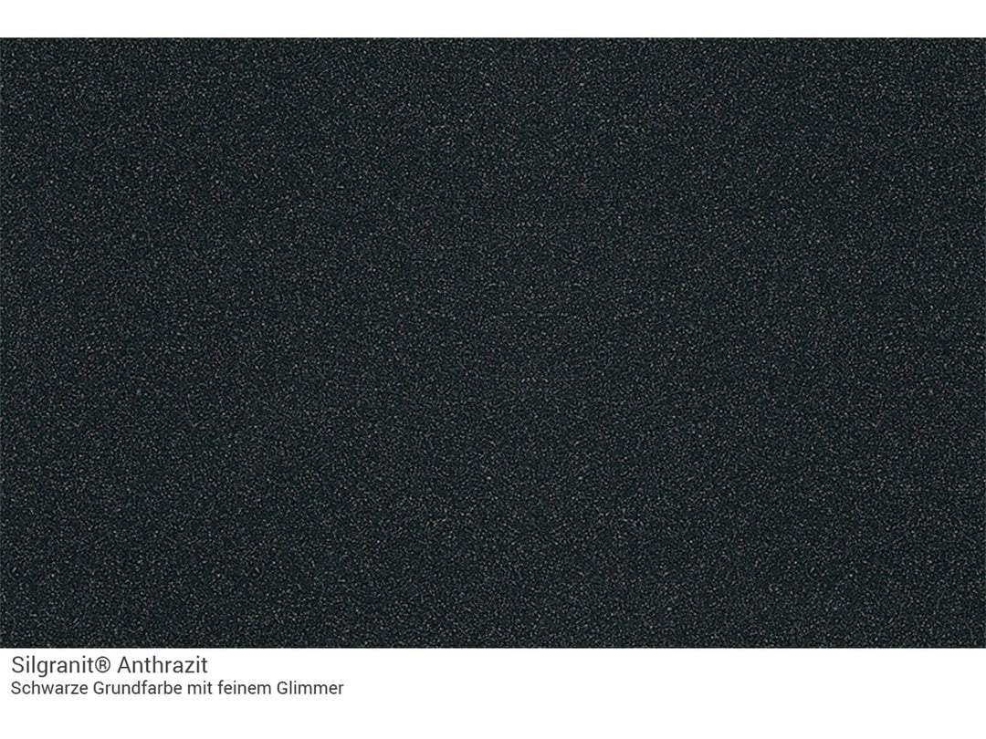 Granitspüle Einbau 860x500 mm Anthrazit für Unterschrank ab 90 cm - Bild 2