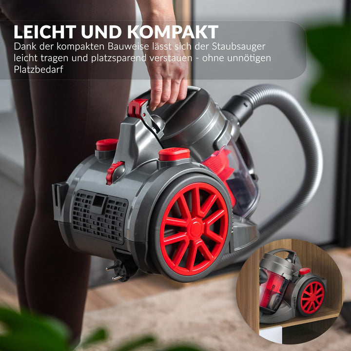 Zyklonstaubsauger beutellos HEPA-Filter 1,8 L ECO-Modus - Bild 7