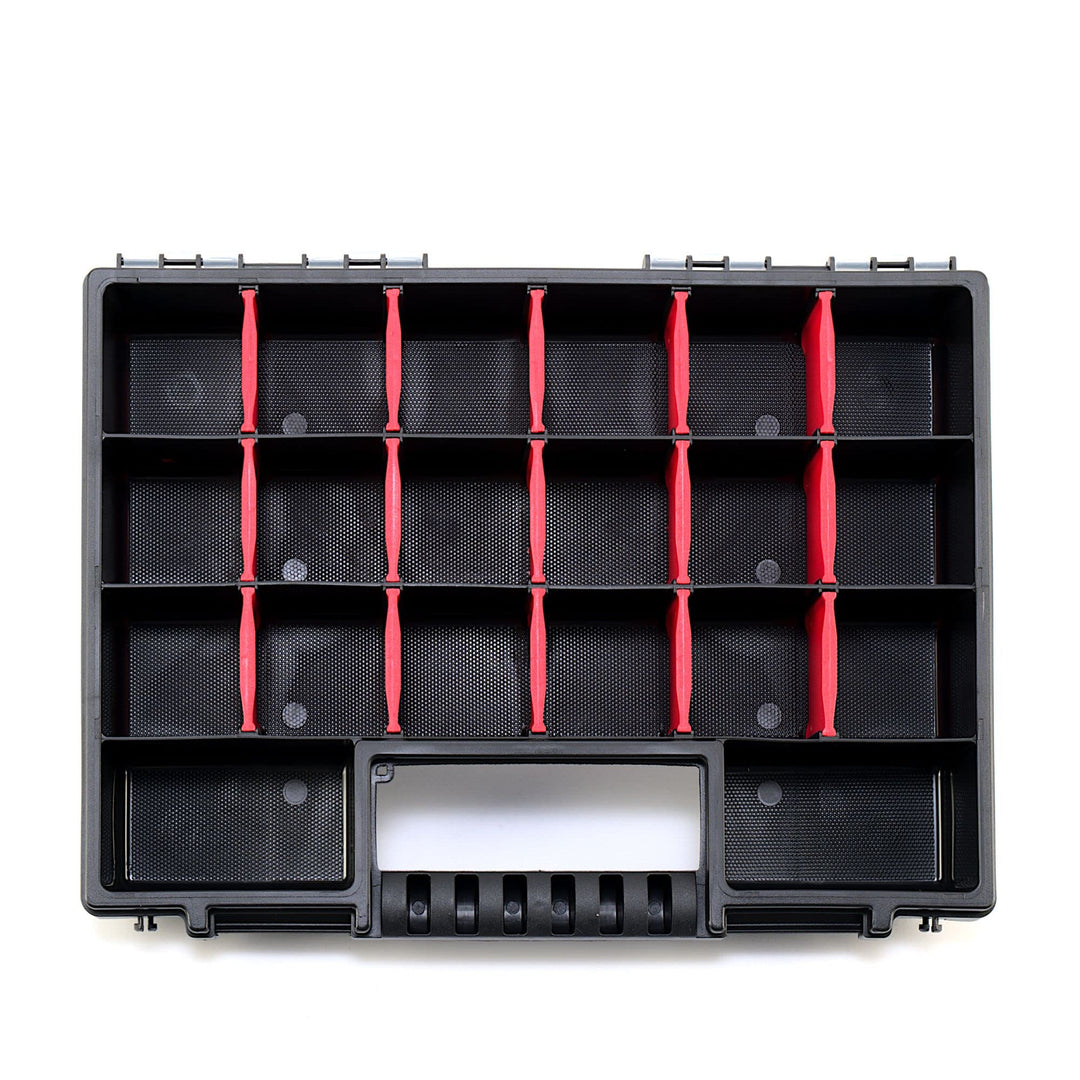 Sortimentskasten 10er-Set Kunststoff mit Trennstegen 34x25 cm - Bild 3