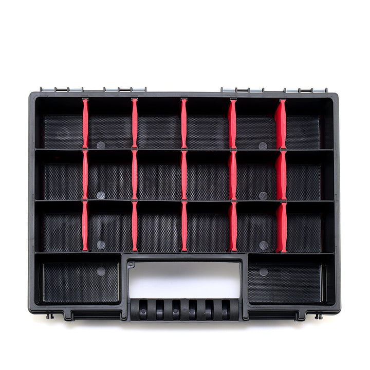 Sortimentskasten 10er-Set Kunststoff mit Trennstegen 34x25 cm - Bild 3
