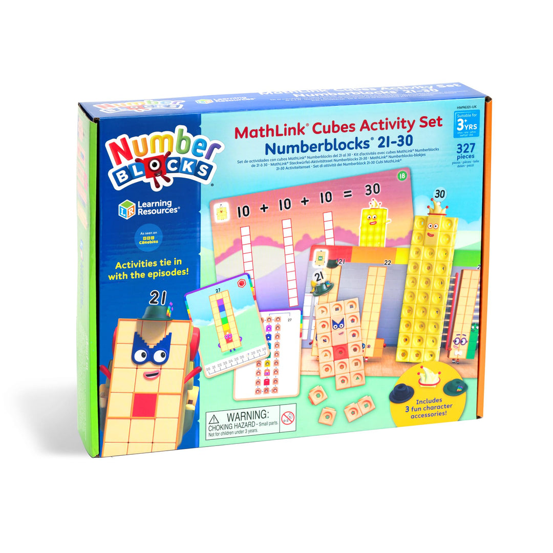 Mathe-Lernspielzeug Numberblocks 21–30 Set 235 Würfel ab 3 Jahre - Bild 4
