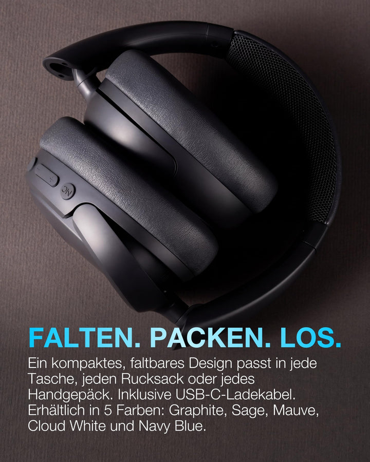 Over-Ear Bluetooth Kopfhörer ANC 70h Akku Spatial Audio Graphit - Bild 7
