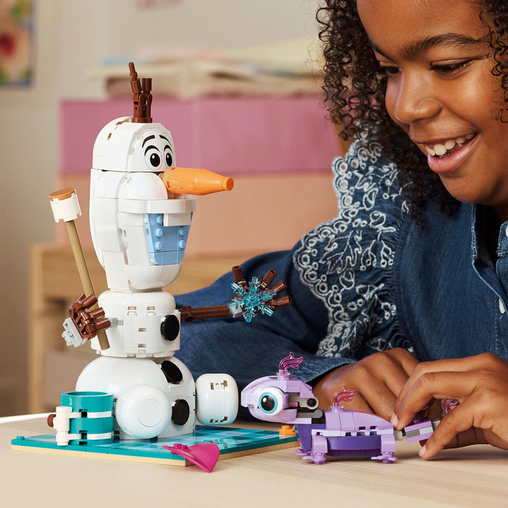 Klemmbausteine Frozen Olaf &amp; Bruni Picknick-Set 478 Teile ab 7 Jahre - Bild 9