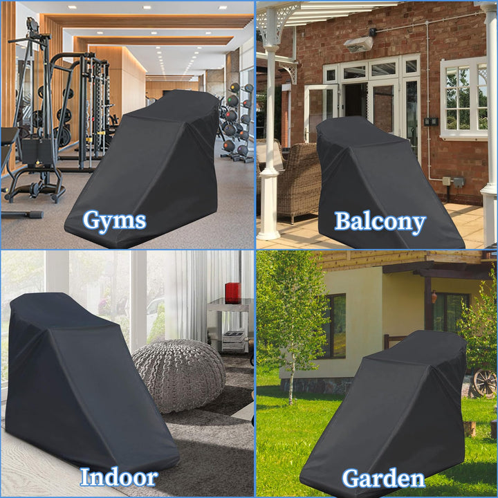 Laufband Schutzhülle wasserdicht 200x95x150 cm klappbar Oxford - Bild 7