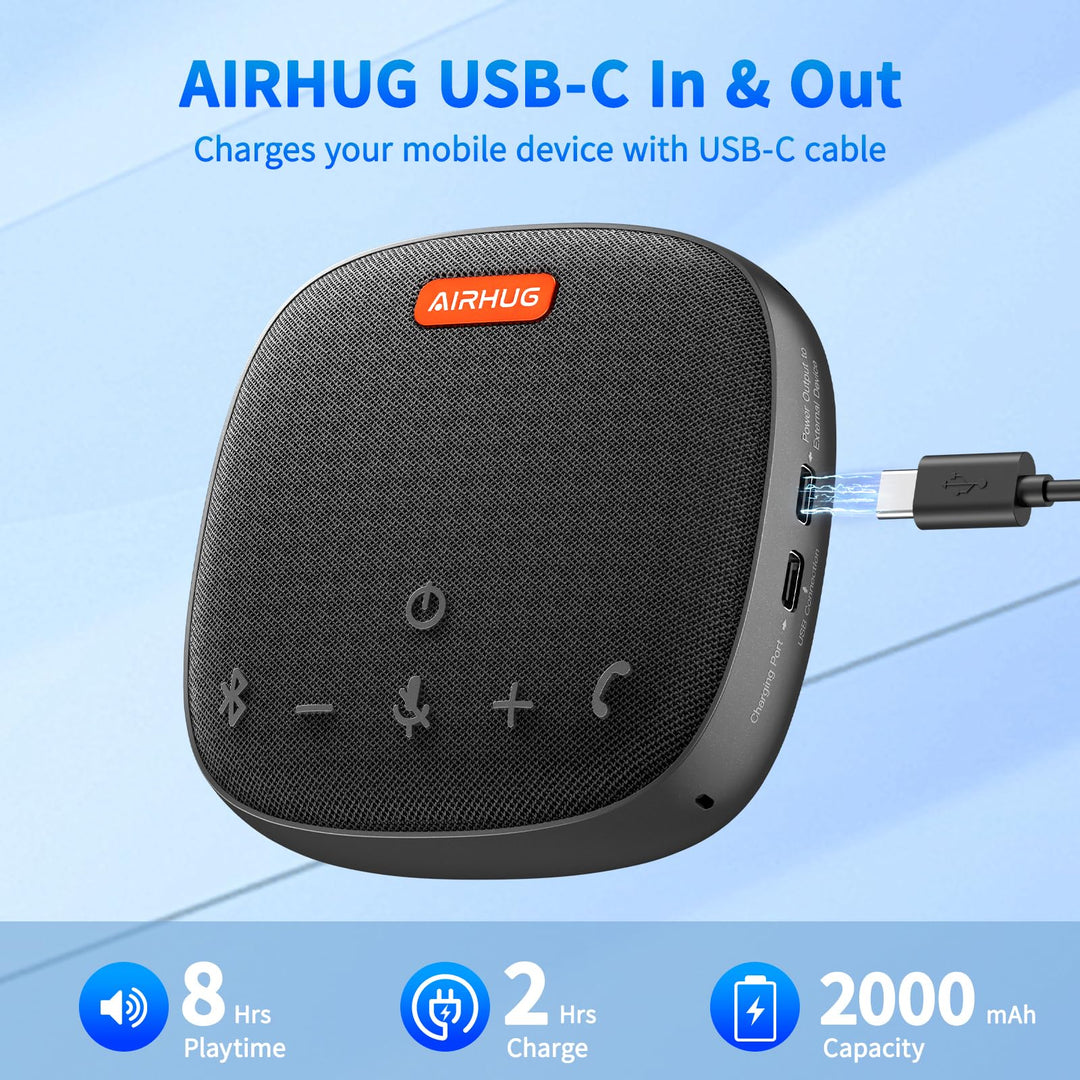 Konferenz-Freisprecher Bluetooth &amp; USB 360° für 4-6 Personen - Bild 8