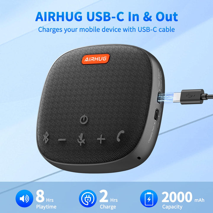 Konferenz-Freisprecher Bluetooth &amp; USB 360° für 4-6 Personen - Bild 8