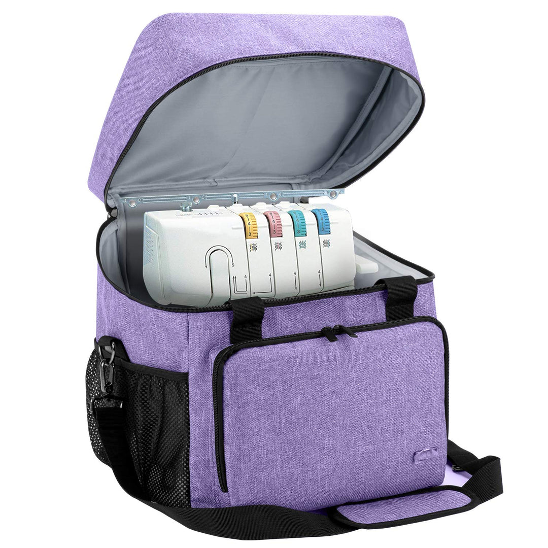 Overlocktasche Nylon mit Polsterung 33x30x34 cm fuer Serger