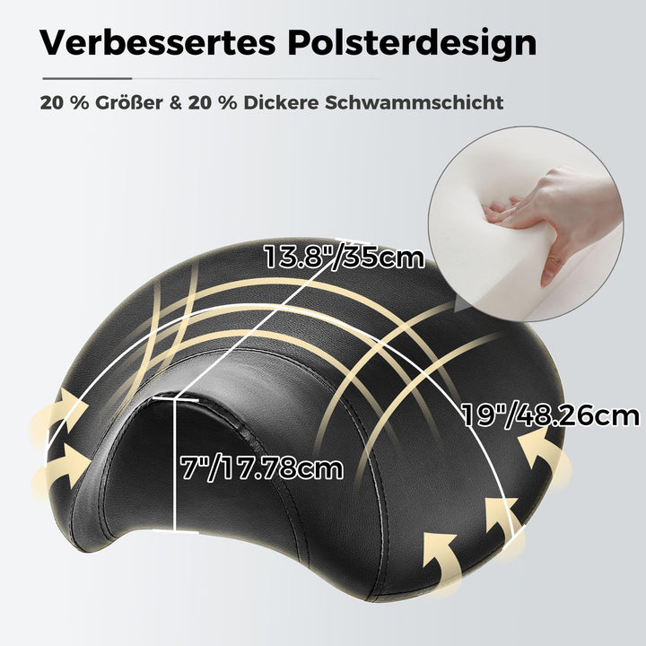 Sattelhocker mit Rollen höhenverstellbar 53–67 cm bis 158 kg - Bild 4