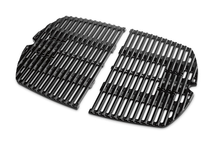 Grillrost Gusseisen zweiteilig für Weber Q 200/2000 Gasgrill