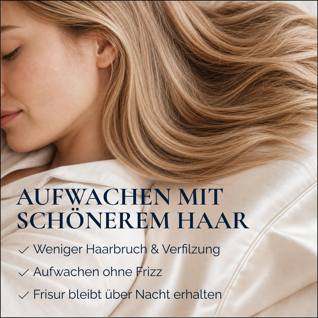Seidenkissenbezug 40x80cm 100% Maulbeerseide 22 Momme Dunkelgrau - Bild 5