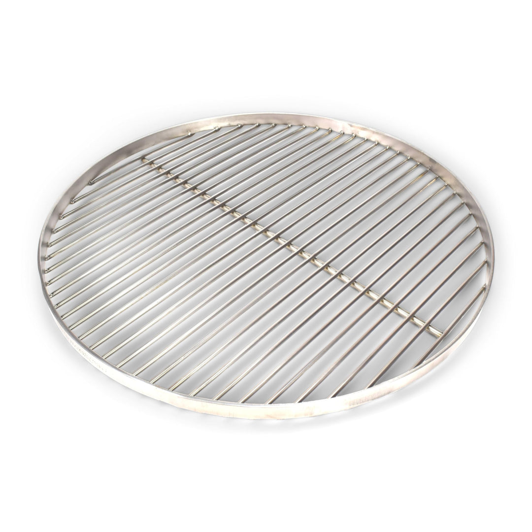 Grillrost rund Edelstahl 50cm mit 3 Aufhängösen für Schwenkgrill