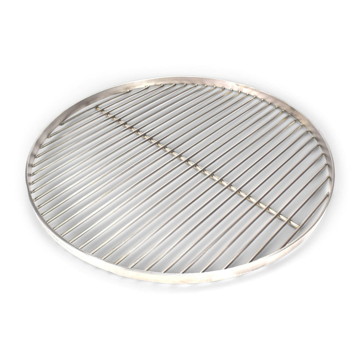 Grillrost rund Edelstahl 50cm mit 3 Aufhängösen für Schwenkgrill