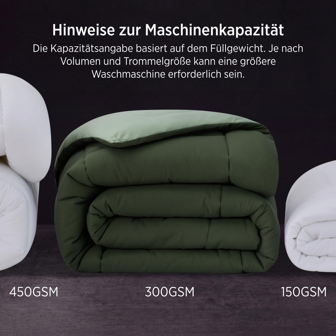 Bettdecke mit integriertem Bezug 135x200 Hohlfaser Ganzjahres - Bild 6