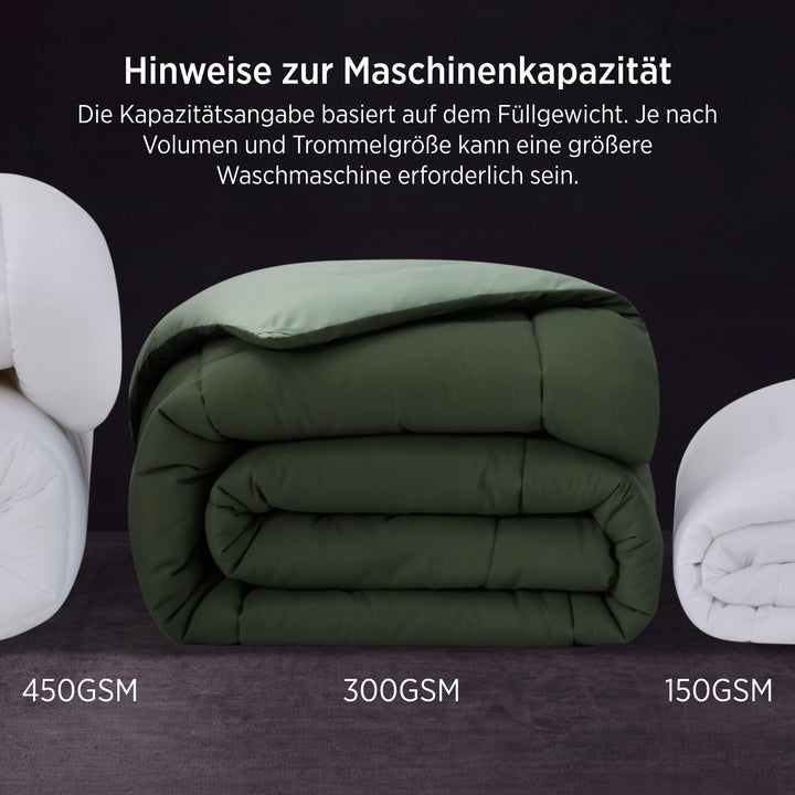 Bettdecke mit integriertem Bezug 135x200 Hohlfaser Ganzjahres - Bild 6