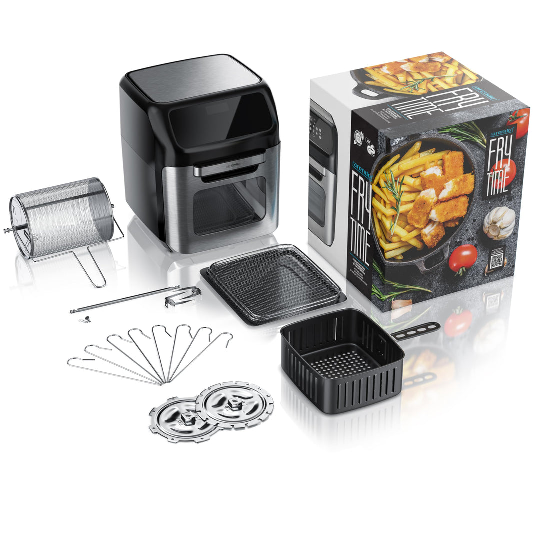 Heissluftfritteuse XXL 12 Liter 8-in-1 mit Touchscreen BPA-frei - Bild 7