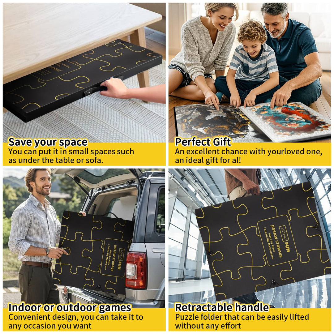 Puzzle-Mappe für 1000-Teile-Puzzles 25 Taschen bis 50 Puzzles - Bild 6