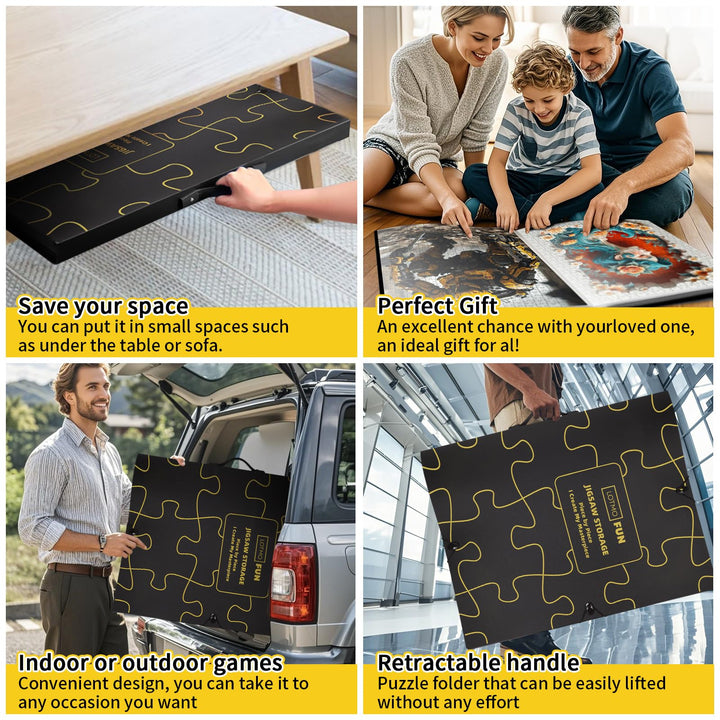 Puzzle-Mappe für 1000-Teile-Puzzles 25 Taschen bis 50 Puzzles - Bild 6