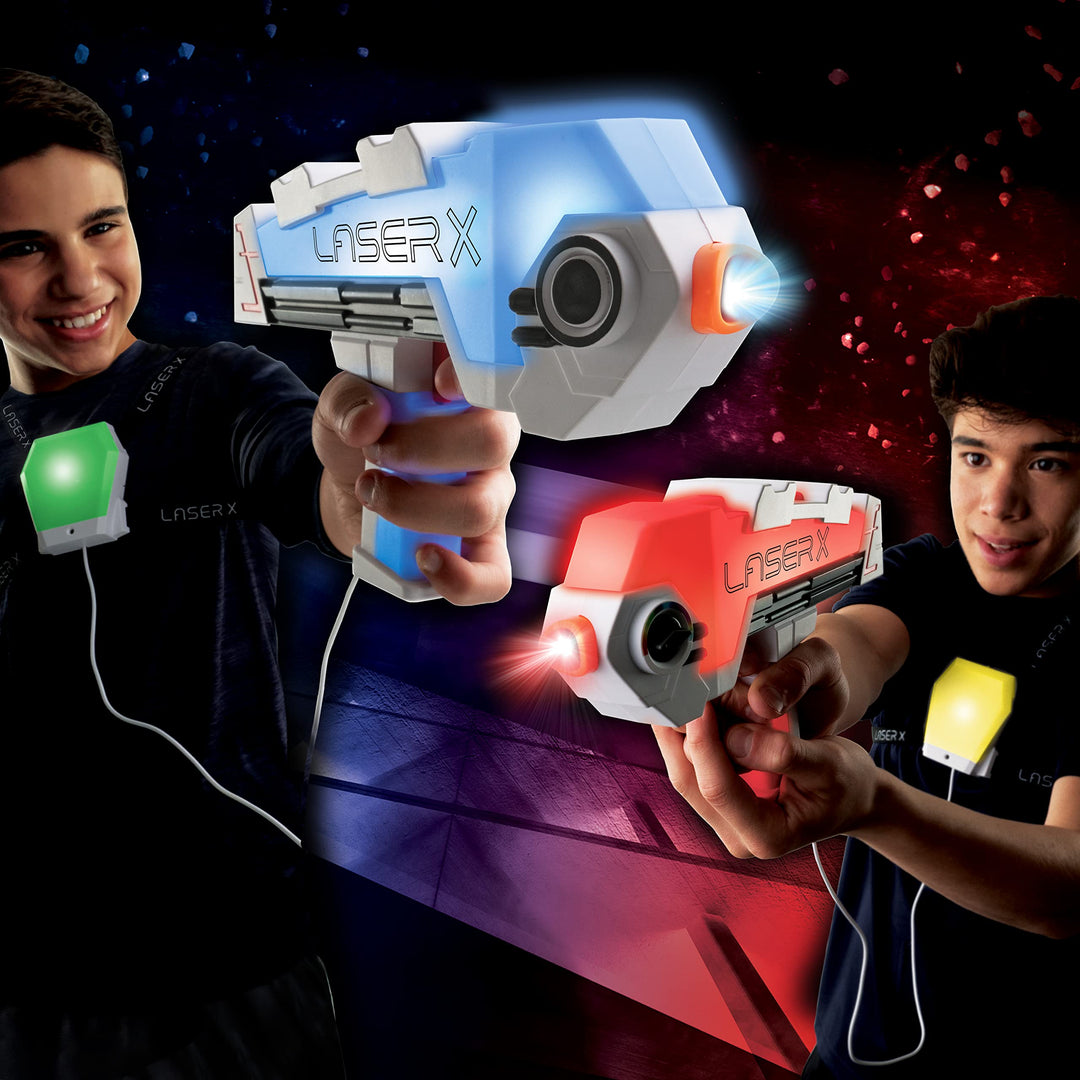 Laser-Tag Set 2 Micro Blaster 90m Reichweite Indoor Outdoor - Bild 6