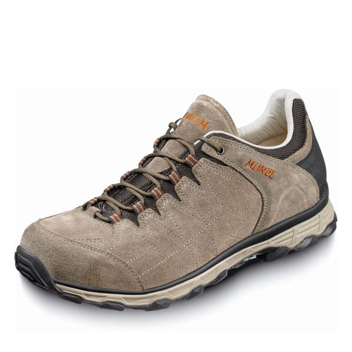 Herren Freizeitschuh Veloursleder mit Korkfussbett UK 9 Braun
