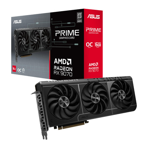 Grafikkarte AMD RX 9070 16 GB GDDR6 OC mit Axial-Tech-Kühlung