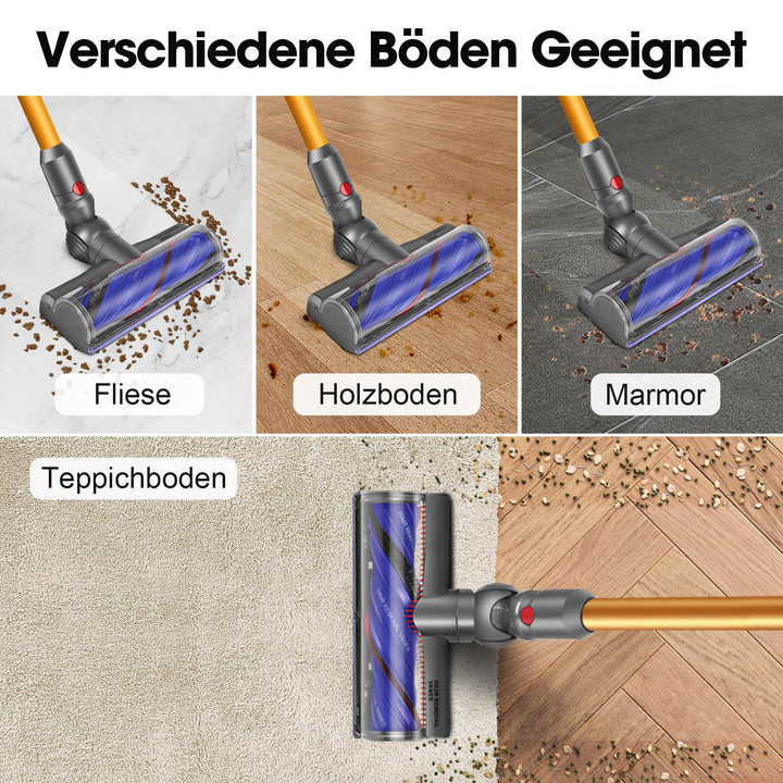 Bodendüse Motorbar für Dyson V12 / V9 Anti-Tangle Elektrobürste - Bild 5