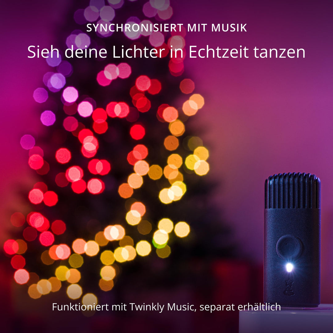 LED-Lichterkette Smart RGB+Weiss 400 LEDs 32m IP44 App-Steuerung - Bild 7