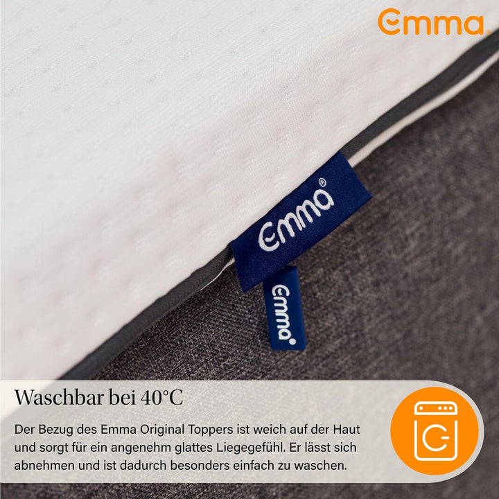 Matratzentopper Wende-Topper 80x200 Airgocell &amp; Kaltschaum hart/weich