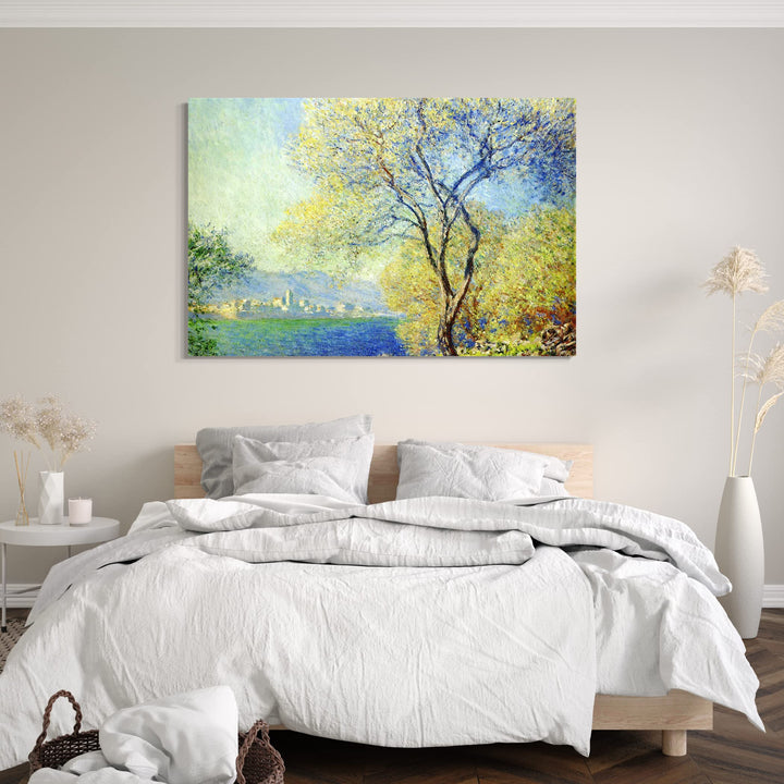 Leinwanddruck Monet Antibes Salis Garten 80x60 cm Baumwolle - Bild 6