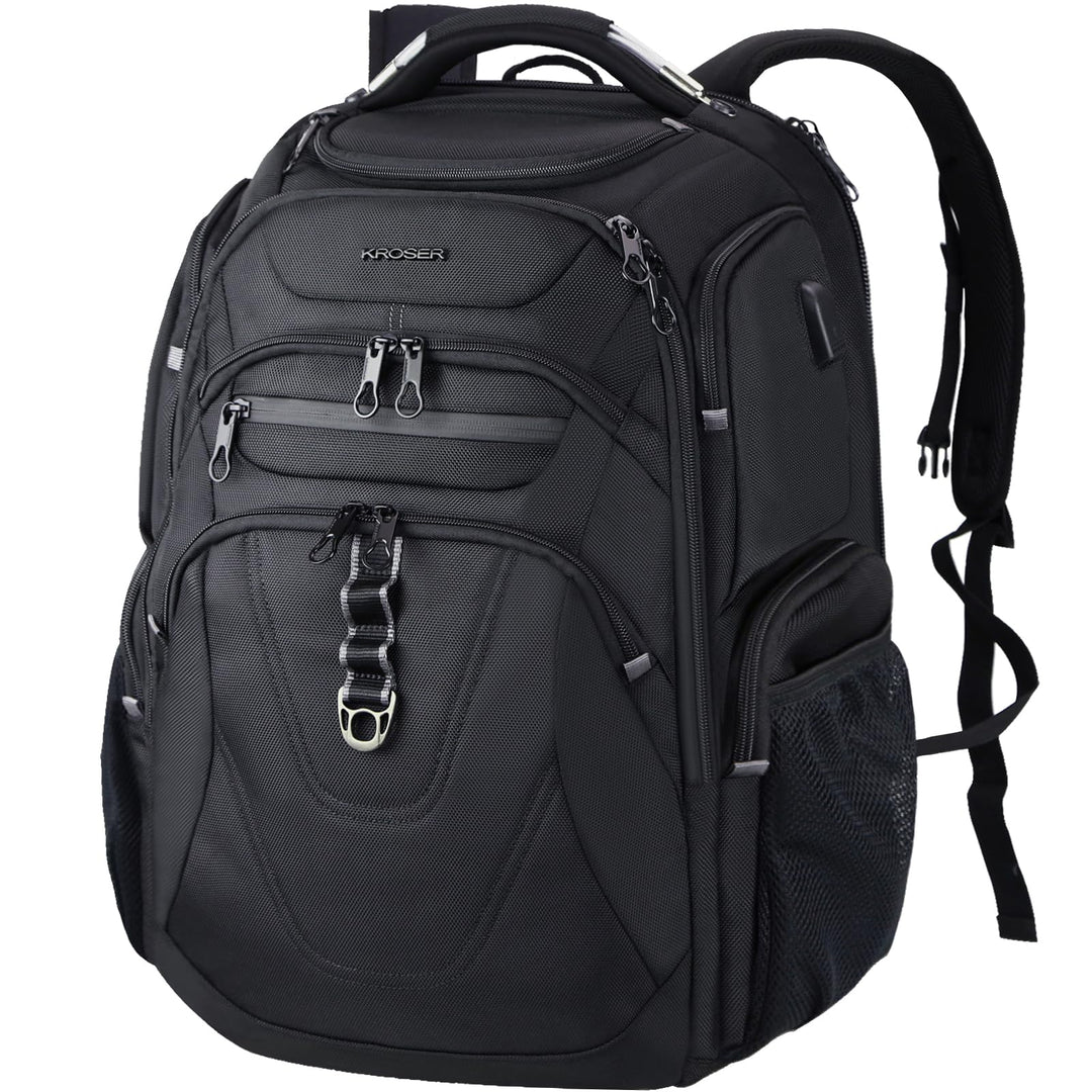 Laptop Rucksack 18.4 Zoll wasserabweisend mit USB &amp; RFID-Schutz