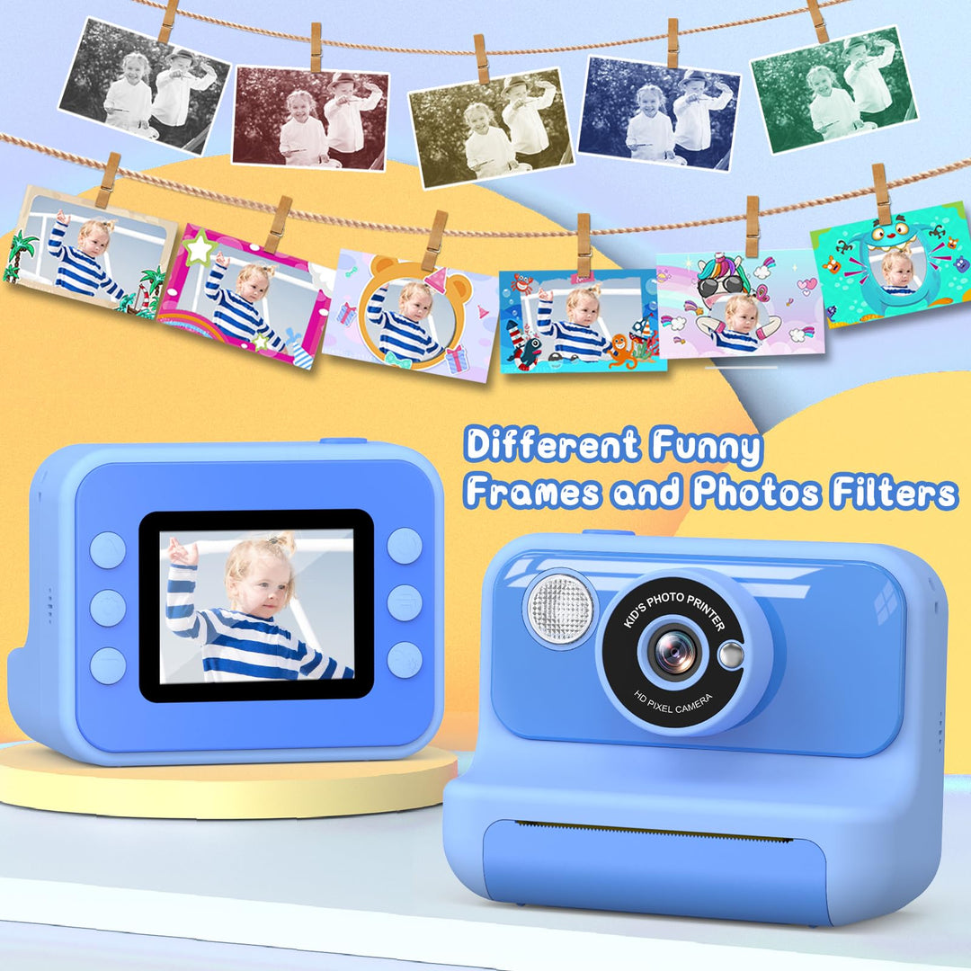 Sofortbildkamera Kinder 1080P mit Druckfunktion 2,4 Zoll 32GB - Bild 3