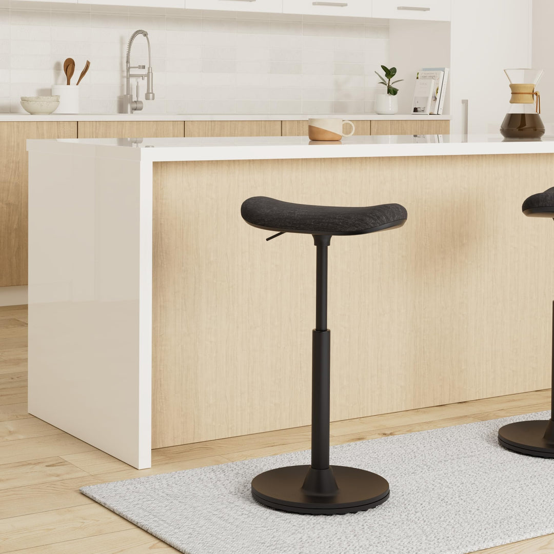 Sitzhocker Ergonomisch Skateboard-Form höhenverstellbar 57-77 cm - Bild 2