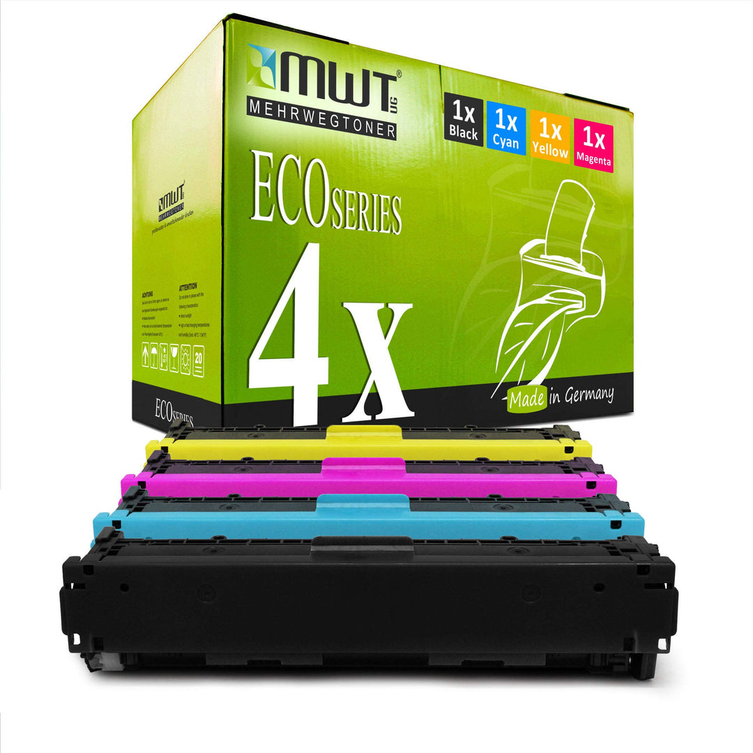Toner-Set 4-farbig kompatibel Canon 731 BKCMY für LBP 7110cw