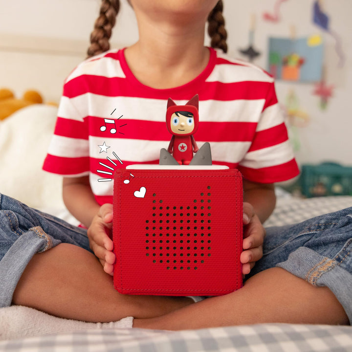 Toniebox Starterset Rot mit 4 Peppa Wutz Hörfiguren für Kinder - Bild 2