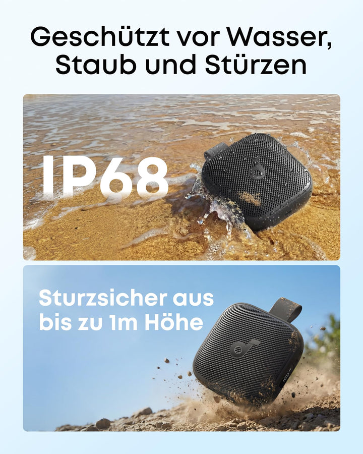 Bluetooth-Lautsprecher 15W IP68 mit Lichtshow und Powerbank - Bild 5