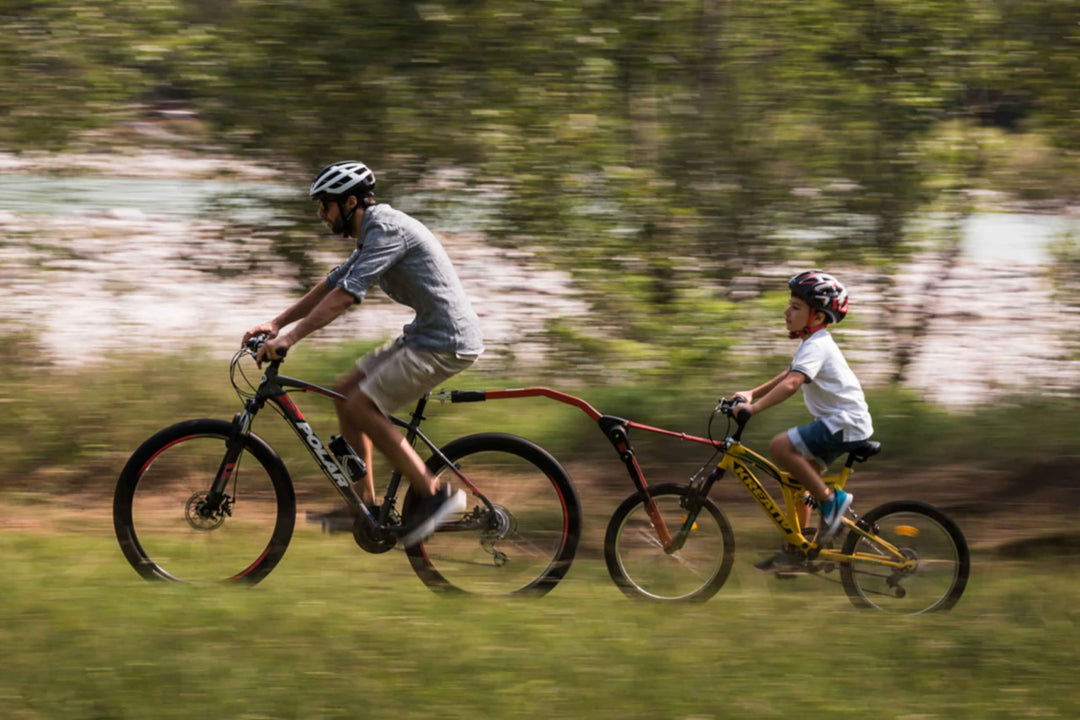 Tandem-Anhängerstange Fahrrad für Kinder 12-20 Zoll bis 30 kg - Bild 7