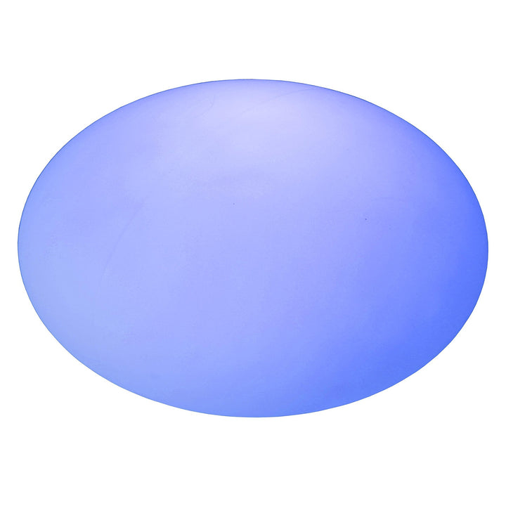 LED Kugelleuchte Oval 35x20 cm Akku Farbwechsel Fernbedienung IP65
