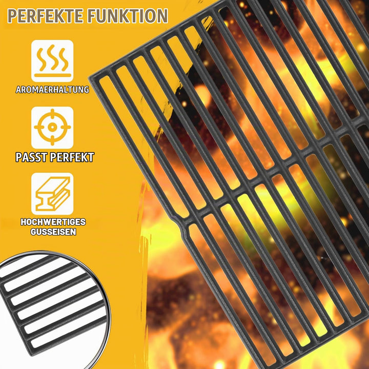 Grillrost Gusseisen 38x57 cm für Weber Spirit Classic E210 E220 - Bild 4
