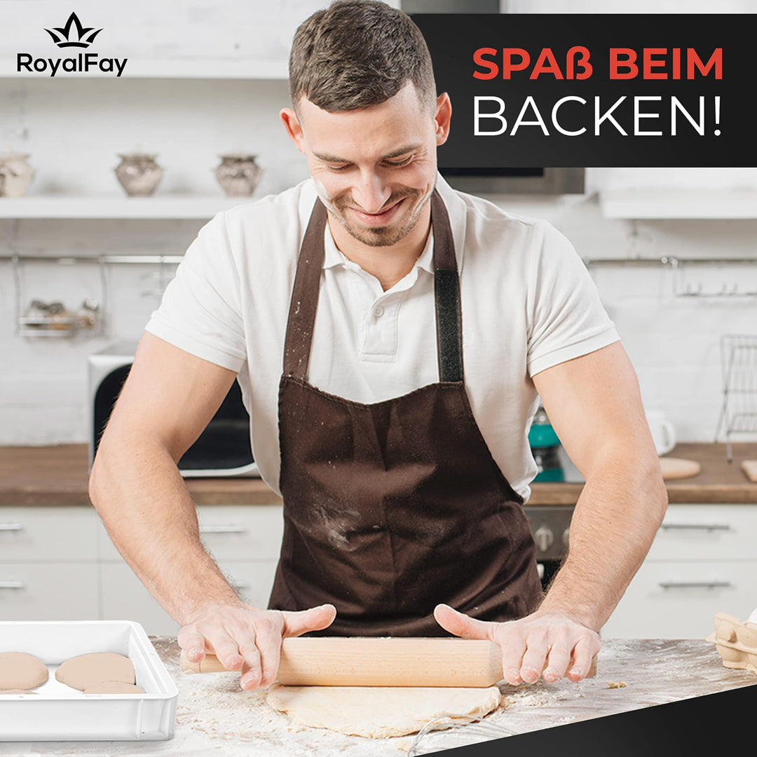 Pizzaballenbox 2er-Set stapelbar 30x40x8 cm für Pizzateig - Bild 7