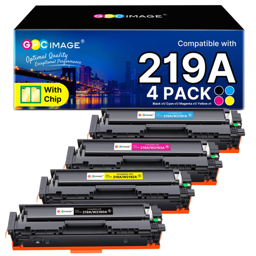 Toner Set 219A mit Chip 4er Pack für Color LaserJet Pro MFP 3302