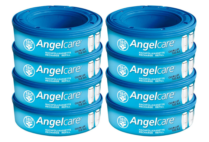 Windeleimer Nachfüllkassetten 8er-Pack Mehrschichtfolie für Comfort Plus