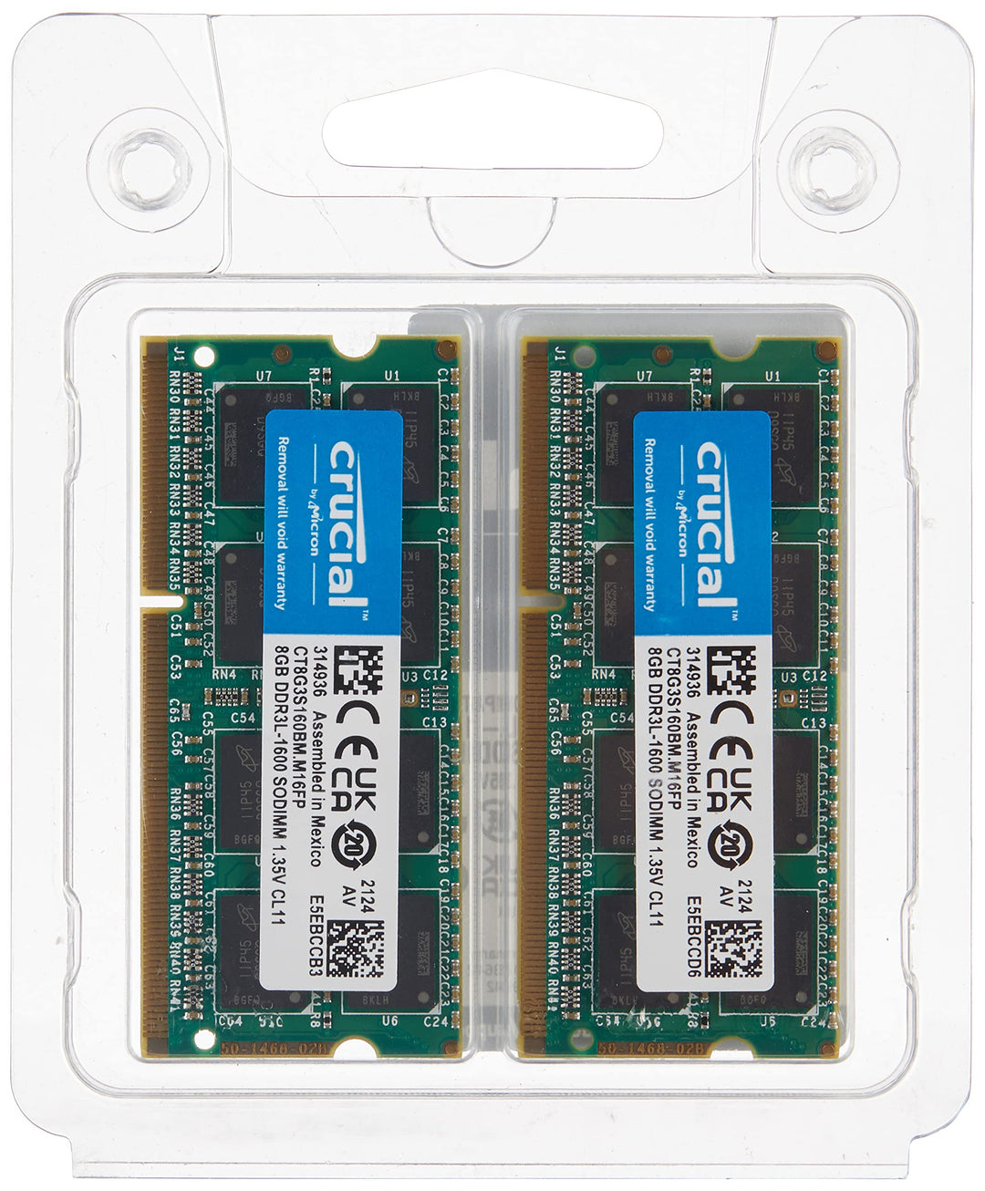 RAM-Kit Mac DDR3/DDR3L 16GB (2x8GB) SO-DIMM 1600 MT/s - Bild 2