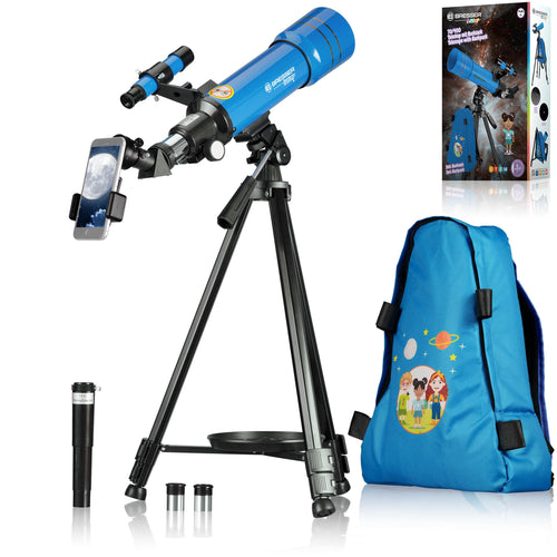 Linsenteleskop Kinder 70/400 mit Rucksack und Smartphone-Halter