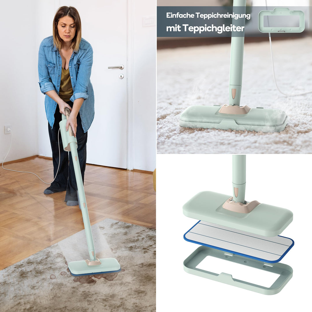 Dampfreiniger 2-in-1 mit Handgerät 1200W 3 Modi für Böden und Fugen - Bild 7