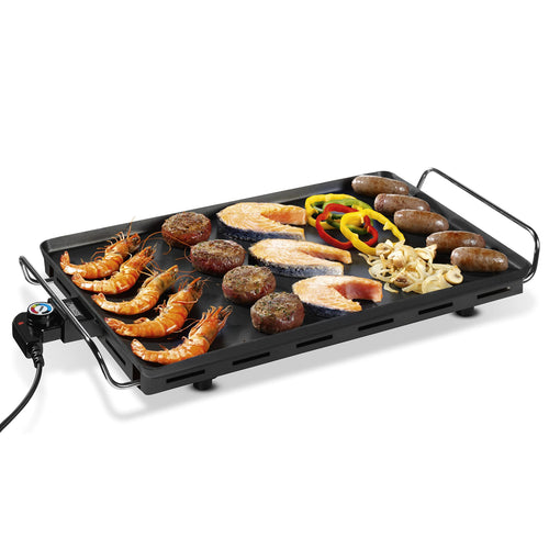 Teppanyaki-Grillplatte XXL 60x36 cm 2500 W für 4-6 Personen
