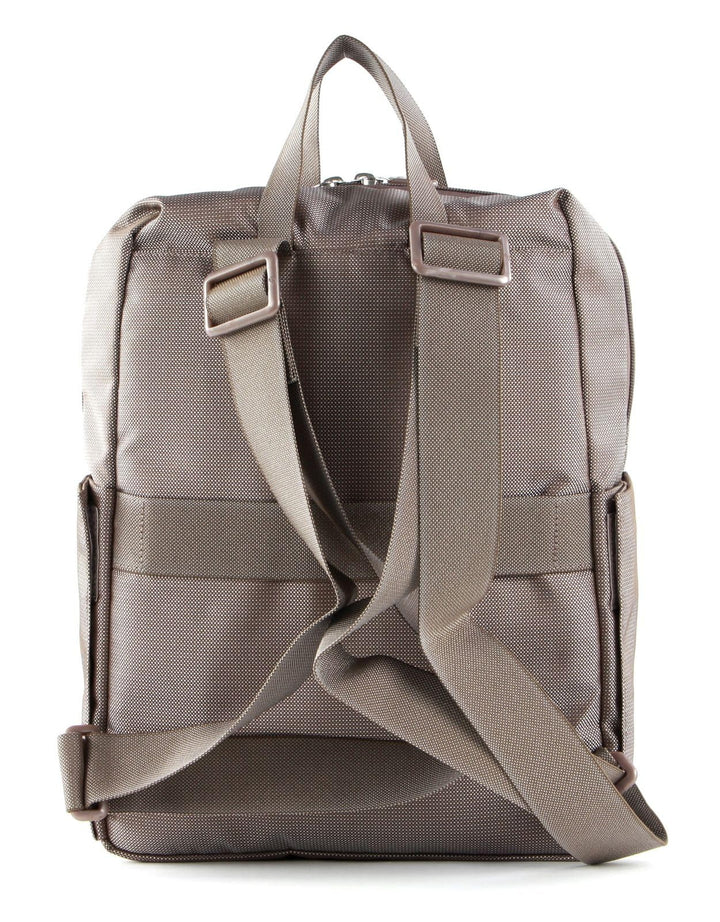 Rucksack Damen Taupe mit Laptopfach und Trolleyhalterung - Bild 3