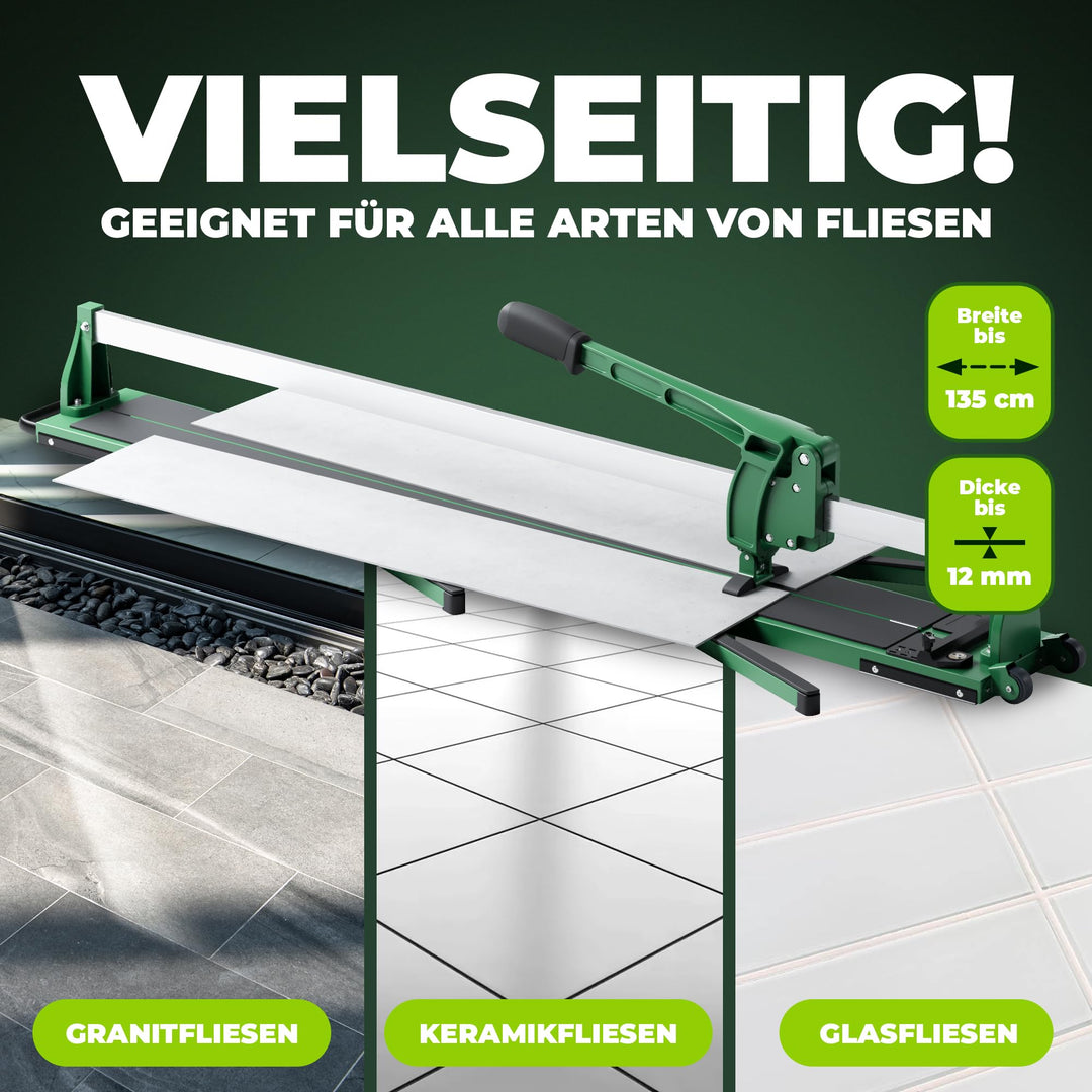 Fliesenschneider 1200mm Wolframcarbid-Schneidrad mit Kugellager - Bild 4