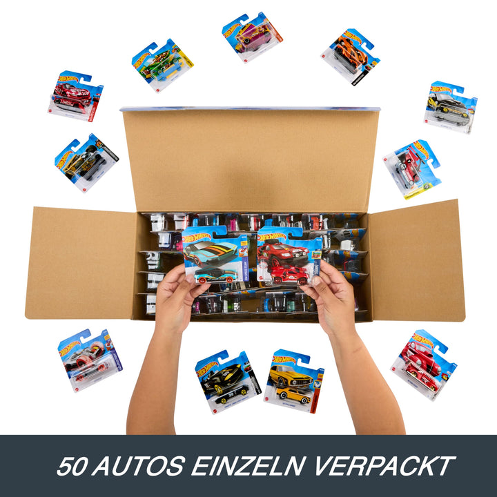 Spielzeugauto Set 50-teilig Masstab 1:64 ab 3 Jahre - Bild 3